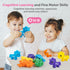 Matching Letters Fine Motor Toy Double-Sided ABC Unicorns Alphabet Match Game with Uppercase Lowercase Preschool Educational Montessori Learning T...