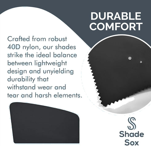 Universal Car Side Window Baby Sun Shade (2pc) | Protects Baby and Kids from the Sun| Fits All (99%) Cars Most SUV's | Travel ebook included!...