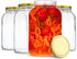 Kitchentoolz 110-400 Mason Jar Lids 2-Pack – ONLY Fits Kitchentoolz 1 Gallon & Half Gallon Wide Mouth Jars – Not for Standard Mason Jars...