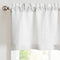 jinchan Linen Valance for Kitchen Living Room Rod Pocket Small Window Curtain Flax Linen Textured Valance Curtain Farmhouse Country Rustic Window ...