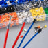 800 Pcs Wire Ferrule Connectors Kit, AWG 22-10 Wire Ferrules Terminals Connectors Kit, Copper Nylon Insulated Cord Pin Ends Crimp Ferrules Connect...