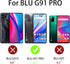 nancheng for BLU G91 Pro Case Girls Women Cute Slim Glitter Silicone Sparkly Luxury Cover with Ring Stand & Strap Shockproof Drop Full-Body Protec...