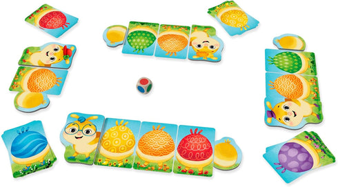 HABA Little Rainbow Caterpillar Mini Game of Colors and Patterns Ages 3+...