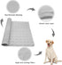 Dogs Cats Pet Cooling Mat, Summer Dog Cooling Pads Summer Sleeping Kennel Mat, Cooling Mat for Dogs Non-Slip for Indoor or Outdoor, Gray L...