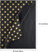 MIAHART 60 Pcs Gold Black Tissue Paper Bulk 3 Style Decorative Metallic Wrapping Paper for Birthday Weddings Christmas Party Decoration, DIY Arts ...