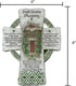 Cathedral Art Irish Home Blessing Resin Wall Cross, Housewarming or Wedding Gift with Blessing by Abbey & CA Gift, Gray, 6 x 8"...