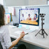 BILIONE Webcam Tripod Stand, for Logitech Webcam C920 C922 C930e C920S C920 C615 C960 C920x BRIO 4K NexiGo N60, Extendable Stand for Desk, Lightwe...