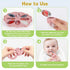 Silicone Baby Fruit Food Feeder Breastmilk Popsicle Mold Set, Baby Teething Toy for Safe Infant Self Feeding, Baby Food Freezer Tray with Lid for ...