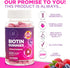 Hair Vitamins Gummy with Biotin 5000 mcg Vitamin E & C to Support Hair Growth, Non-GMO, for Thicker, Stronger & Beautiful Hair, Skin & Nails, Hair...