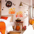 16 Pcs Fall Stencils Pumpkin Painting Stencils Fall Pumpkin Templates Reusable Maple Leaf Stencils on Wood Harvest Thanksgiving Autumn Stencils fo...