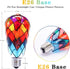 I-SHUNFA Edison Glass LED Light Bulb,6 Watts Heatless E26 ST64/A19 LED Light Bulbs for Home Party,Recreation Room,Balcony,Garden,Christmas Decorat...