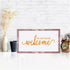24 Pcs Large Inspirational Word Stencil for Crafts Reusable Welcome Sweet Home Family Sign Stencils for Painting on Wood Wall Home Decor(11.4x5.5I...