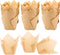 150pcs Tulip Cupcake Liners Natural Baking Cups Muffin Paper Liner Grease-Proof Wrappers for Wedding, Birthday Party, Standard Size, Natural Color...