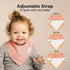 8-Pack Organic Baby Bandana Drool Bibs for Girls - Super Absorbent Baby Bibs for Baby Girls, Baby Boys, Soft Cotton Bandana Bibs, Baby Drool Bib, ...