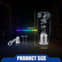 1 PC Car Personalized Gear Shift Head, LED Illuminated Crystal Bubble Shift Knob Wave Stick Head, 3.93" Cool Shift Head, Replacement Modification ...