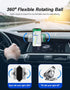 2 Pack Magnetic Phone Holder for Car, Upgrade Magnet - 360 Rotation and Easy Installation, Compatible with All Smartphones,Dashboard Car Phone Hol...