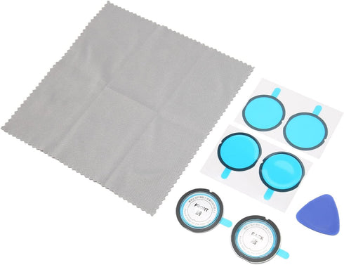 Camera Lens Guard PC Protective Cover, Dual Lens Guards, Adhesive Lens Mirror for Insta360 X3 Panoramic Camera...