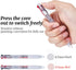 2 Color Pen 0.5mm 2-in-1 Multicolor Ballpoint pen, 2-Color Retractable Ballpoint Pens for Office School Supplies Students Children Gift (36pcs)...