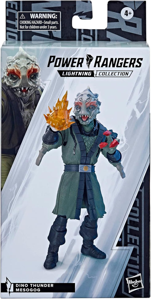 Power Rangers Lightning Collection Dino Thunder Mesogog 6-Inch Premium Collectible Action Figure Toy with Accessories, Kids Ages 4 and Up...