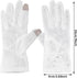 Women Short Lace Gloves Ladies Lace Floral Gloves Tea Party Gloves Bridal Wedding Gloves for Opera Prom Halloween Cosplay...