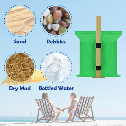 Canopy Weights 112 LBS Sand Bags Gazebo Tent Sand Extra Large Pop up Gazebos Weights Sand Bags for Ez Pop up Canopy Tent Outdoor Instant Canopies ...
