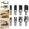 8-Pack Wood Hole Plug Cutter Set, High Carbon Steel Cutting Tools Cork Dowel Shank Drill Bit Knife, Fit for Woodworking Hole Saw Cutting 6MM 10MM ...