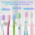 6 Packs Toothbrush Covers, Silicone Toothbrush Covers Caps for Electric Toothbrush Replacement Heads & Manual Toothbrush...