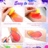 Mifoci 72 Pcs Face Paint Sponges Petals Half Moon Spades Face Painting Sponges High Density Makeup Sponge Face Painting Supplies for Kids Adults A...