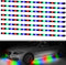 XT AUTO 8pcs 12V Super Bright 30cm 15 LED Flexible Waterproof LED Strip Light for Car Interior & Exterior Decoration DRL Day Running Light Or Boat...