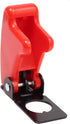 Fastronix SPST ON-Off Heavy Duty AC/DC 20A Toggle Switch with Red Aircraft Safety Cover...