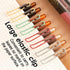 Gel Pens,8Pcs Black Ink Cute Pens 0.5mm,Retractable Aesthetic Ballpoint Fine Point Smooth Writing Pens for Bible Journaling Note Taking,Office Sch...
