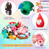 80 Pcs Scented Bookmarks and Scented Pencils with Cute Pencil Toppers Set Fun Pencils Fruit Food Theme Scratch and Sniff Bookmarks Cartoon Pencil ...