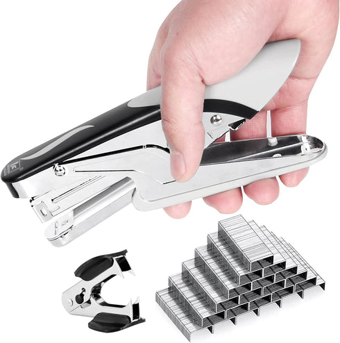 Stapler Heavy Duty with 1000 Staples and Staples Remover, 20 Sheet Capacity, Office Desk Stapler for Stapling Home School Warehouse Handmade, No J...