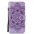 OOPKINS Compatible with Samsung A02 Case PU Leather Mandala Embossed Design Phone Case Flip Notebook Wallet Card Slot Holder Magnetic Stand Cover ...
