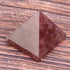 AUNMAS 3cm Quartz Pyramid, Small Strawberry Crystal Love Addition Reiki Stone Energy Tower Figurine for Home Office Decoration Ornament...