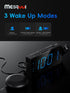 Mesqool Projection Alarm Clock, Loud Vibrating Alarm Clock for Heavy Sleepers, Adjustable Projection Brightness,Hearing Impaired & Deaf People, Di...