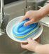Multipurpose Thick Handheld Pool Scrub Brush, Pool Clean Sponge for Tile, Walls,Floor, Hot Tubs - Reusable Scrubber Foam Cleaning Kitchen Decontam...
