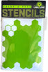 LiME LiNE Honeycomb Airbrush Stencil for Custom Paint...
