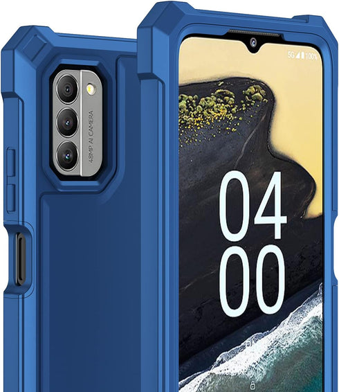 for Nokia C300 Case/Nokia G100 Case with Screen Protector,Nokia C300 Phone Case N155DL Front Back Full Body Protection,Nokia G100 N150DL Phone Cas...