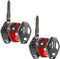 2 Key Fob Keyless Entry Remote Shell Case & Pad fits Mitsubishi Outlander Lancer Mirage i-MEIV...