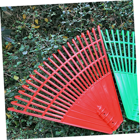 Grass Rake Garden Rakes Weeding Rake Rakes for Lawns Gardening Hand Tools Leaf Rake for Yard Plastic Rake Yard Rake Heavy Duty Grounds Keeper Rake...