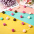 9.8 Feet Pom Pom Garland Rainbow Felt Fabric Garland Set Colorful Tassel for Classroom 3.6 Feet Felt Pennant Banner for Classroom school Christmas...