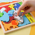 LovesTown 12PCS Wooden Stacking Puzzles, Animal Chunky Jigsaw Puzzles Educational Toys for Kids Gift...