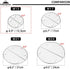 CAMPINGMOON ?4.9-inch Round Stainless Steel Cooking Grid Grill Fits for Backpacking Pocket Stove W13...