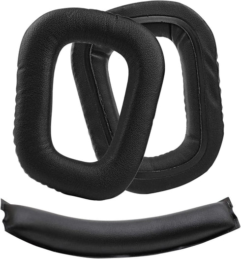 G930 Replacement Pads G930 Earpads G430 Ear Pads Cushions Cups Headband Parts Muffs Covers Compatible with G930 G430 G230 G231 G431 G331 Gaming He...