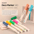 MONAMI Deco Marker 460, Bullet Tip (2.0mm), Water-Based Premium Acrylic Paint Markers for Home Decorations, Arts, Crafts, METALLIC 6-Pack (M-Red, ...