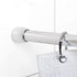 Zenna Home NeverRust Adjustable Tension Shower Curtain Rod, Rustproof and Stall-Sized, 30 to 43 Inches, Chrome...