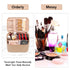 Makeup Bag, Large Capacity Make Up Bag for Cosmetics Vertical Storage,Toiletry Bag for Skincare Makeup Organizer Bag for Travel,With Makeup Brushe...