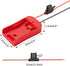 Power Wheel Adapter for Craftsman V20 20V Battery Battery Adapter with Fuse & Wire Terminal,14 Gauge Wire Power Convertor for DIY RC Trucks, RC To...