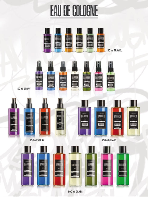 barber marmara Eau de Cologne Pump Spray Men's Grafitti After Shave Men's Fragrance Water Shaving Water Men Barber Men's Fragrances Body Spray Bar...